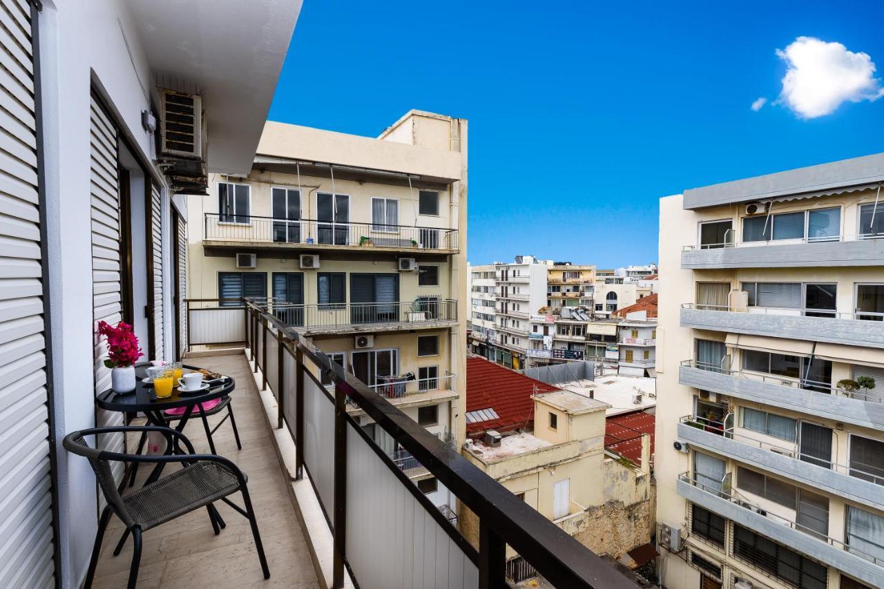 Central Apt. With Parking - 3 Min From Old Port 하니아 외부 사진
